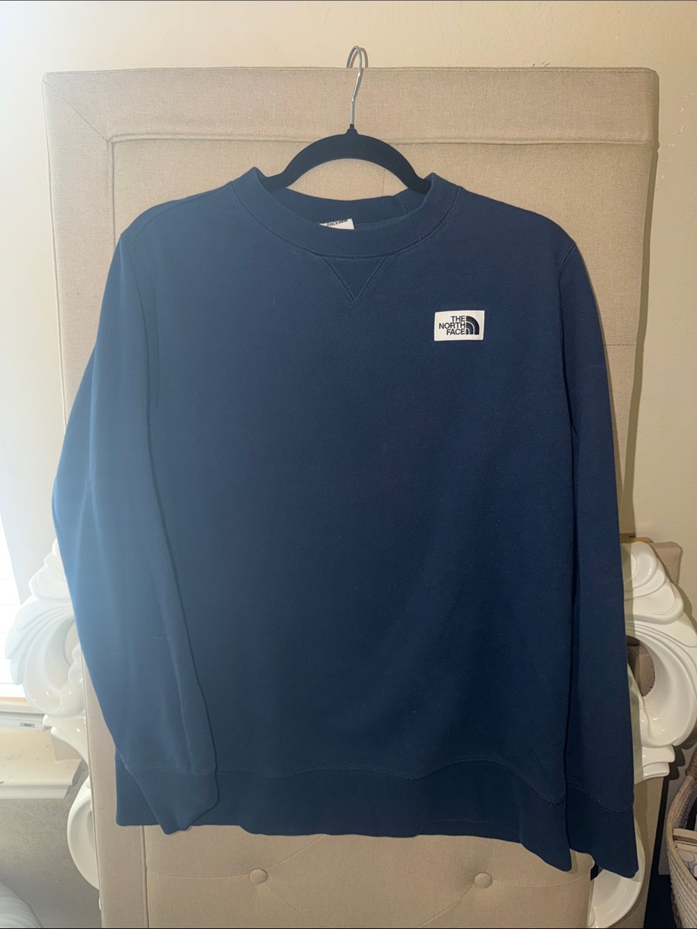 The North Face Navy Blue Crewneck Sweatshirt